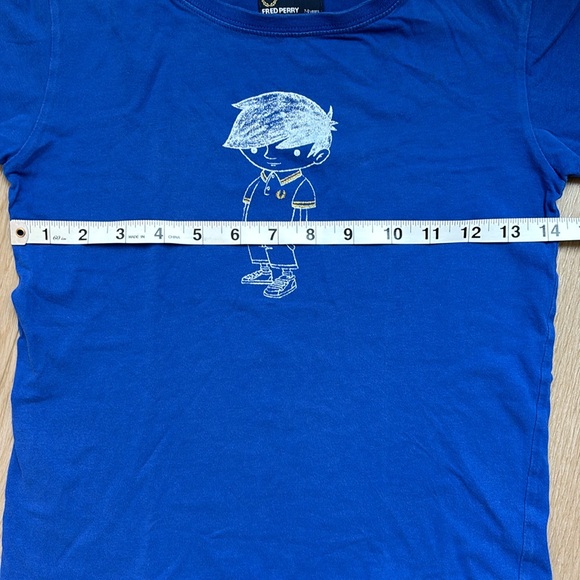 Fred Perry Vintage kids cotton shirt - Picture 4 of 6